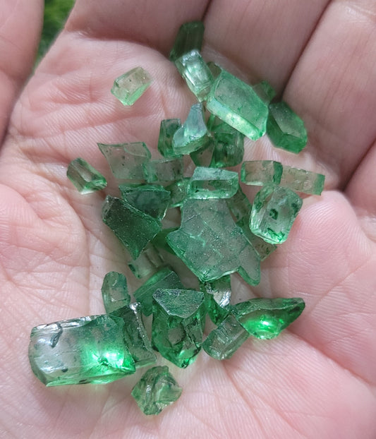 Green Dyed Crystal