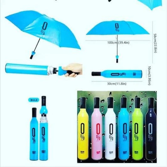 foldable bottle umbrella