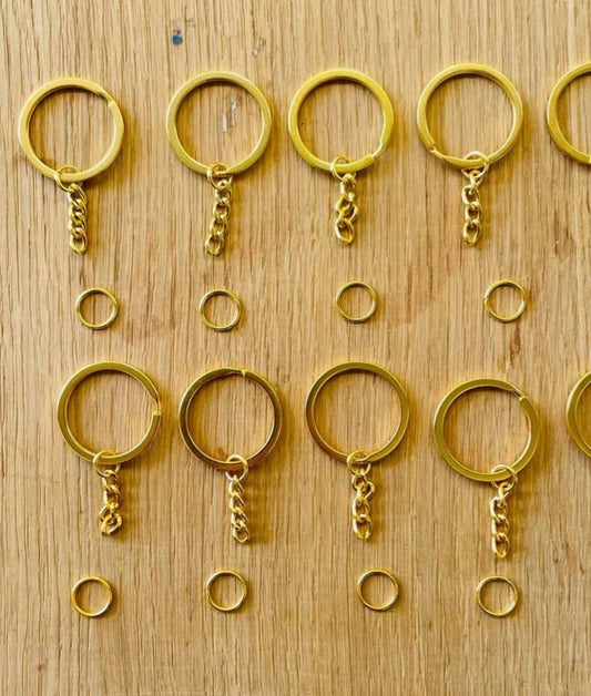 Key chain Ring With Connector (10 pc).