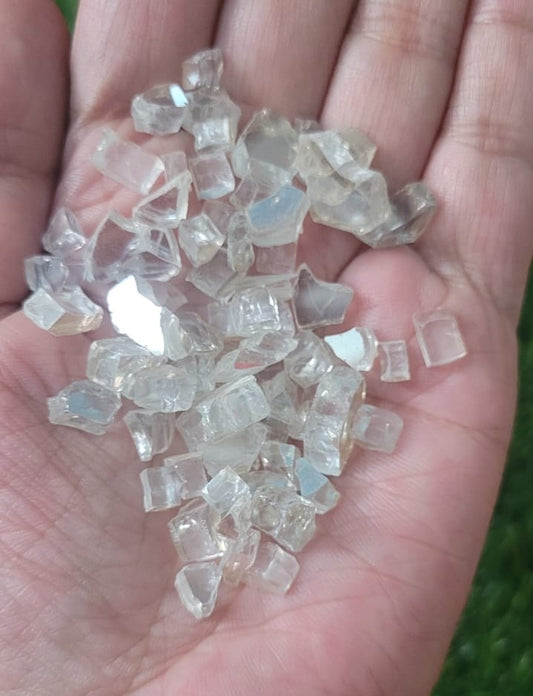 Clear Firepit Crystal