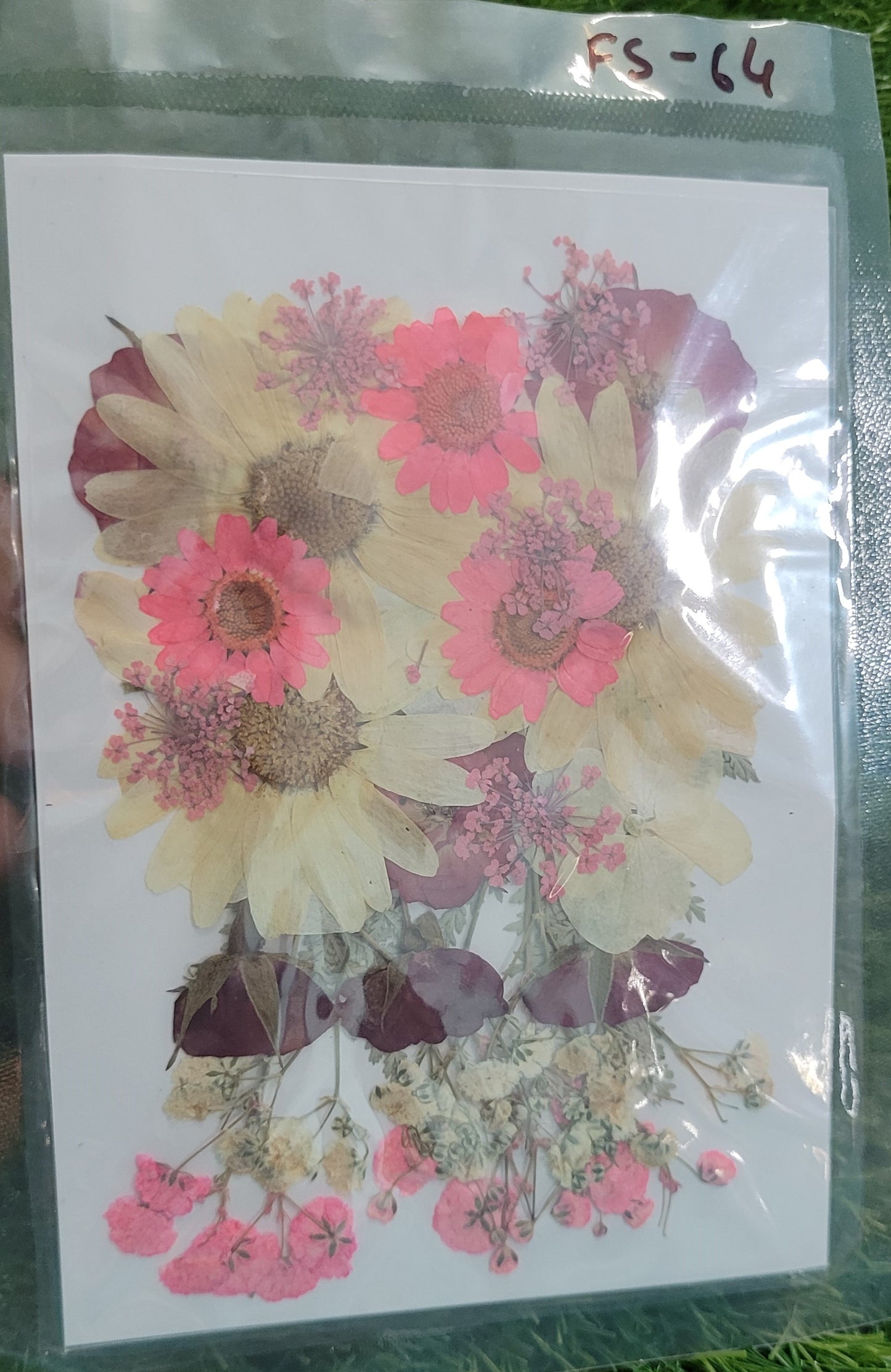 Big Pressed Flower Sheet (FS-64)