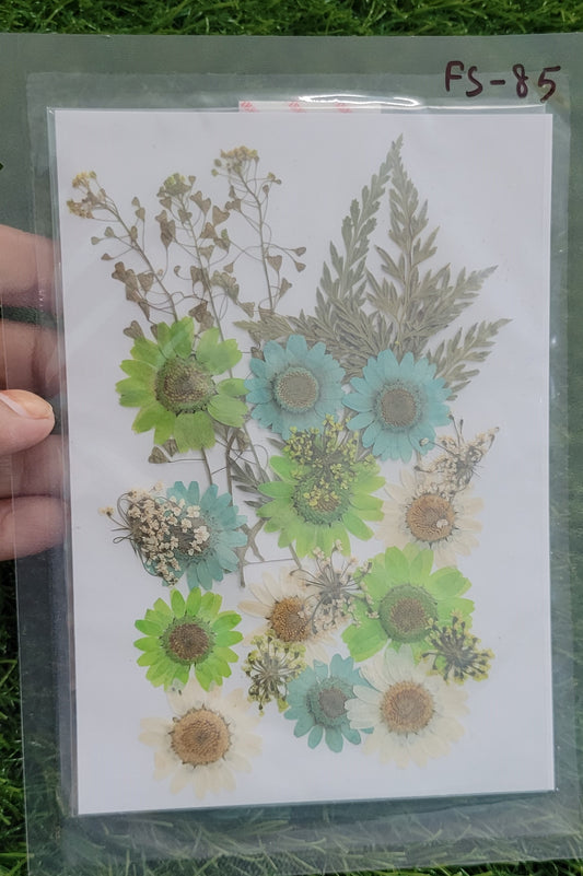 Big Pressed mix flower sheet (FS-85)