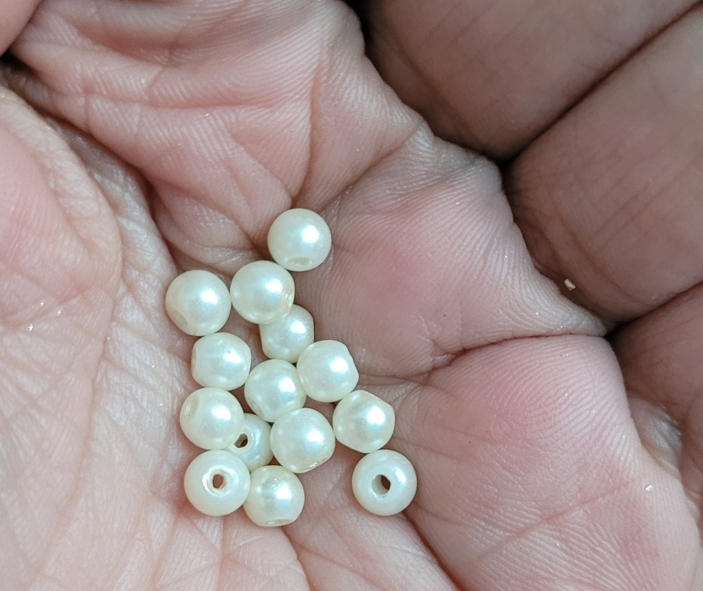 Pearl Beads-White