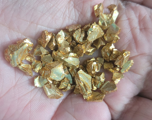 Golden Plated Crystals
