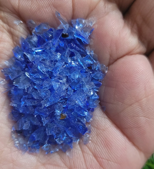 Blue Crushed Crystals