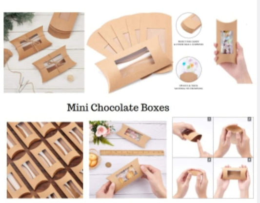 Foldable chocolate box