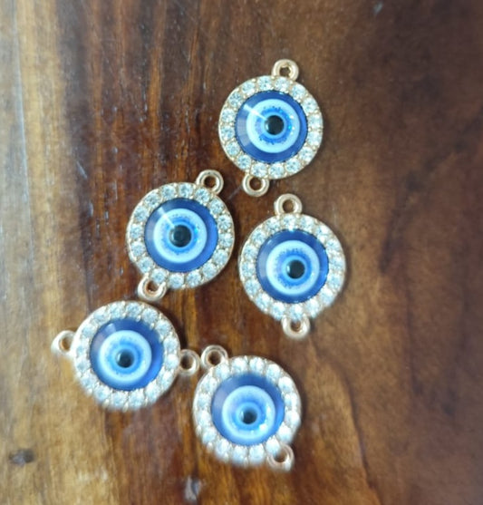 Round Evil Eye Charm