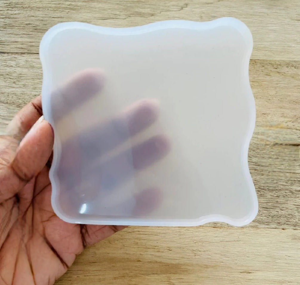 Uneven square coaster Mould