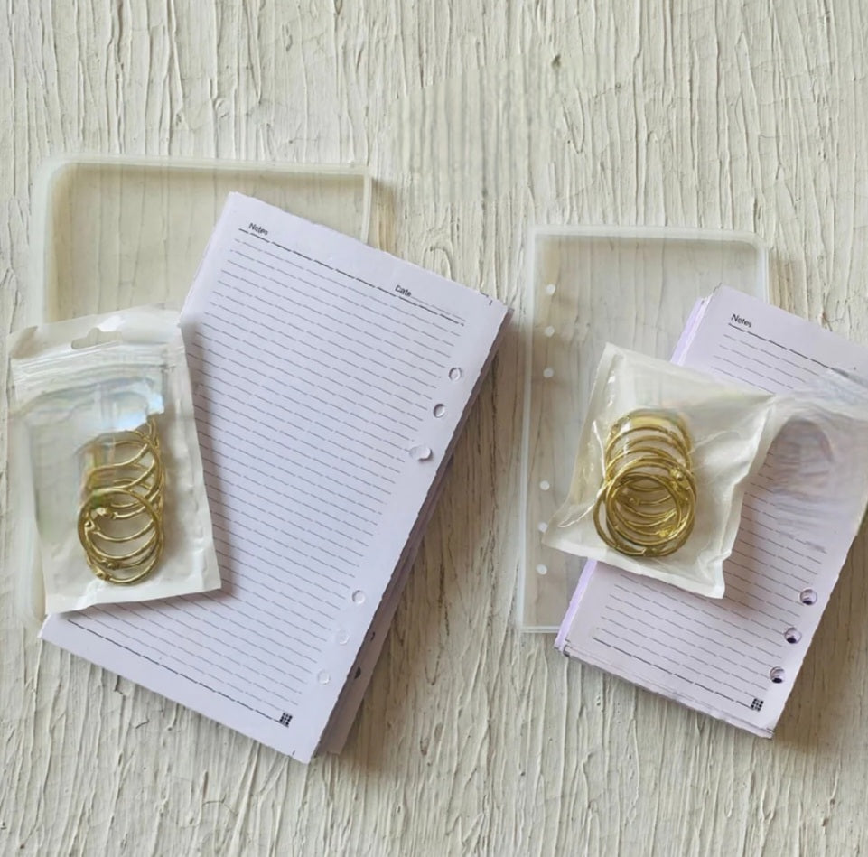 Diary Mould + Papers + Ring