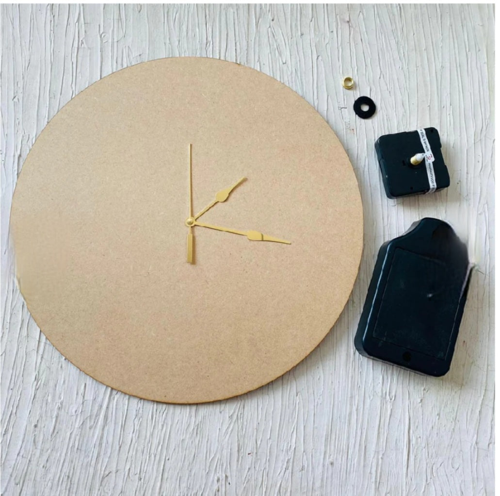 12" MDF Clock Set