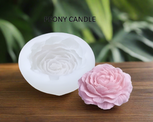 Peony Candle Mould