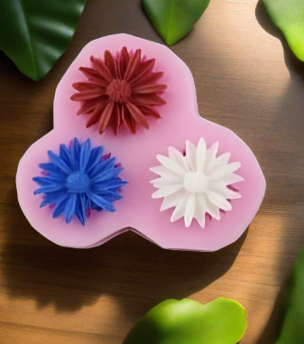 Small Flower Candle Mould ( B1)